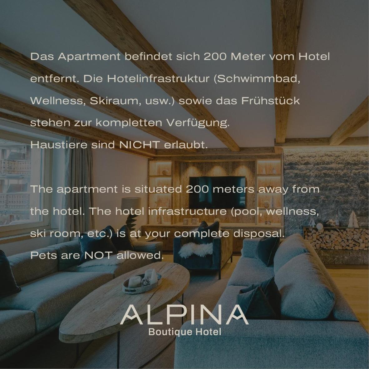 Seven Alpina Boutique Hotel Klosters Eksteriør bilde