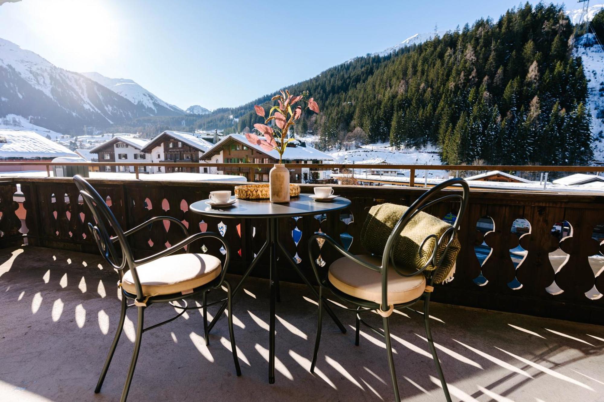Seven Alpina Boutique Hotel Klosters Eksteriør bilde