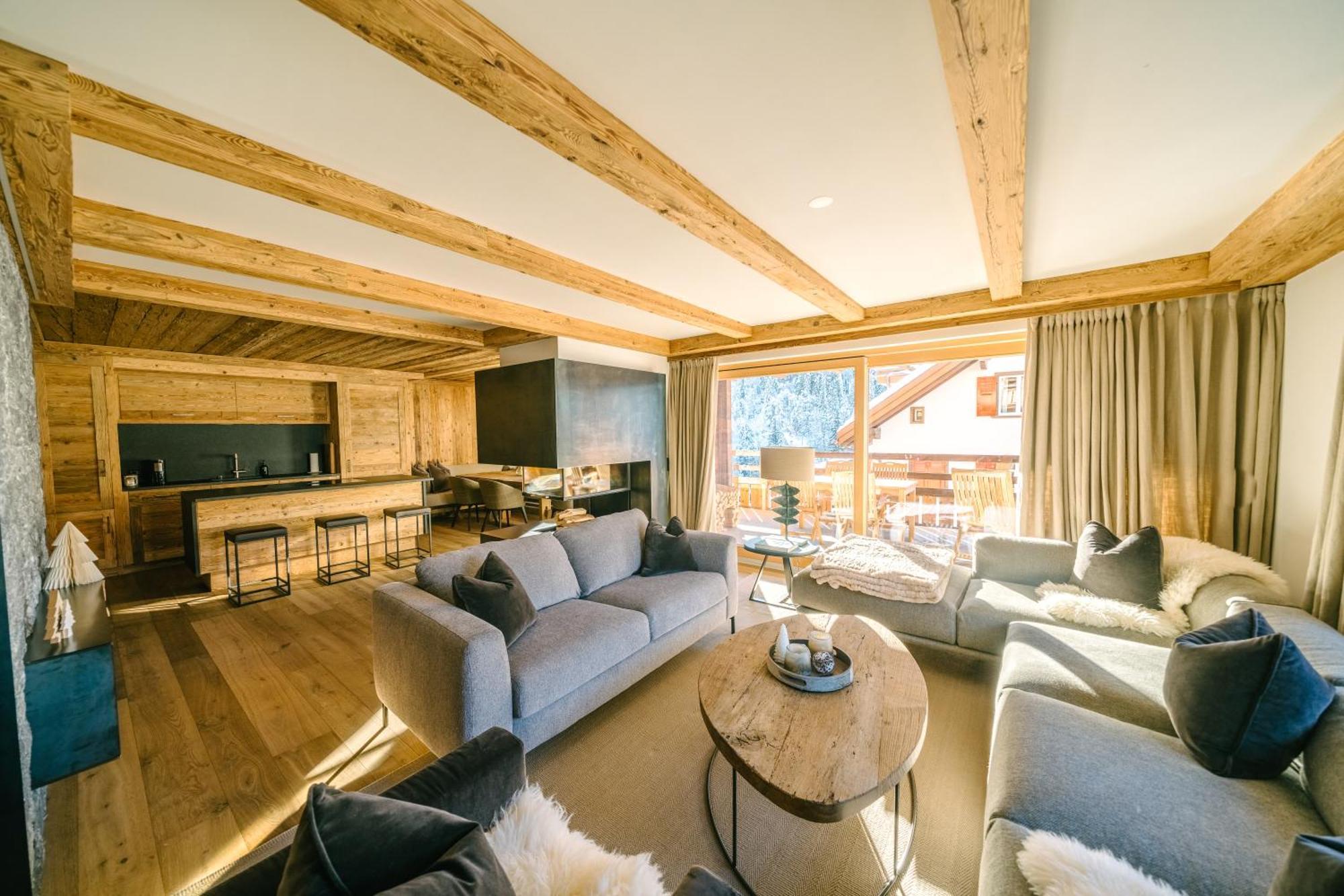 Seven Alpina Boutique Hotel Klosters Rom bilde