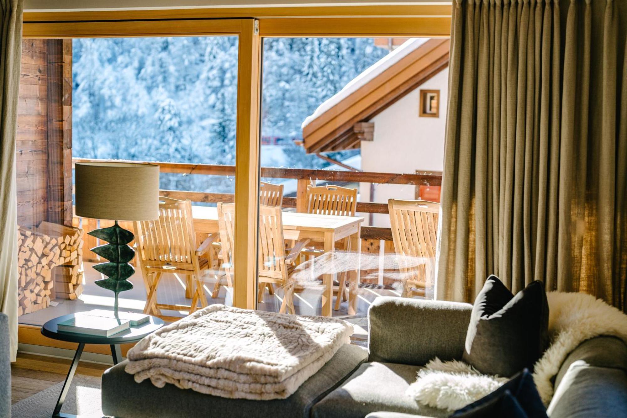 Seven Alpina Boutique Hotel Klosters Rom bilde