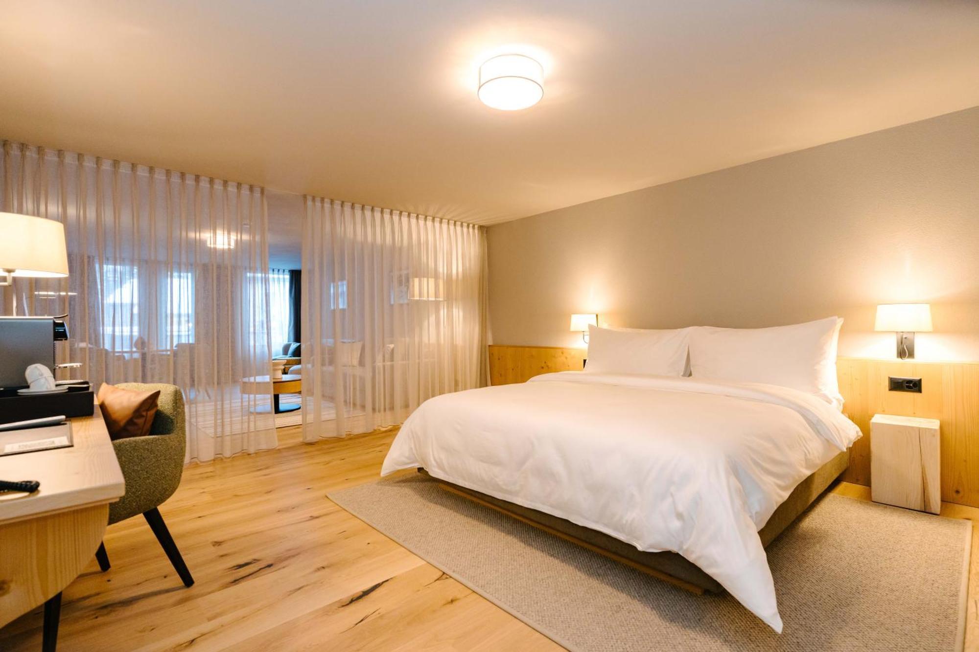 Seven Alpina Boutique Hotel Klosters Rom bilde